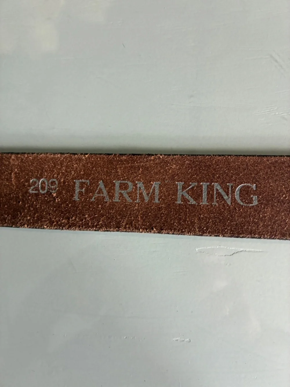 Brown Leather Men’s Belt